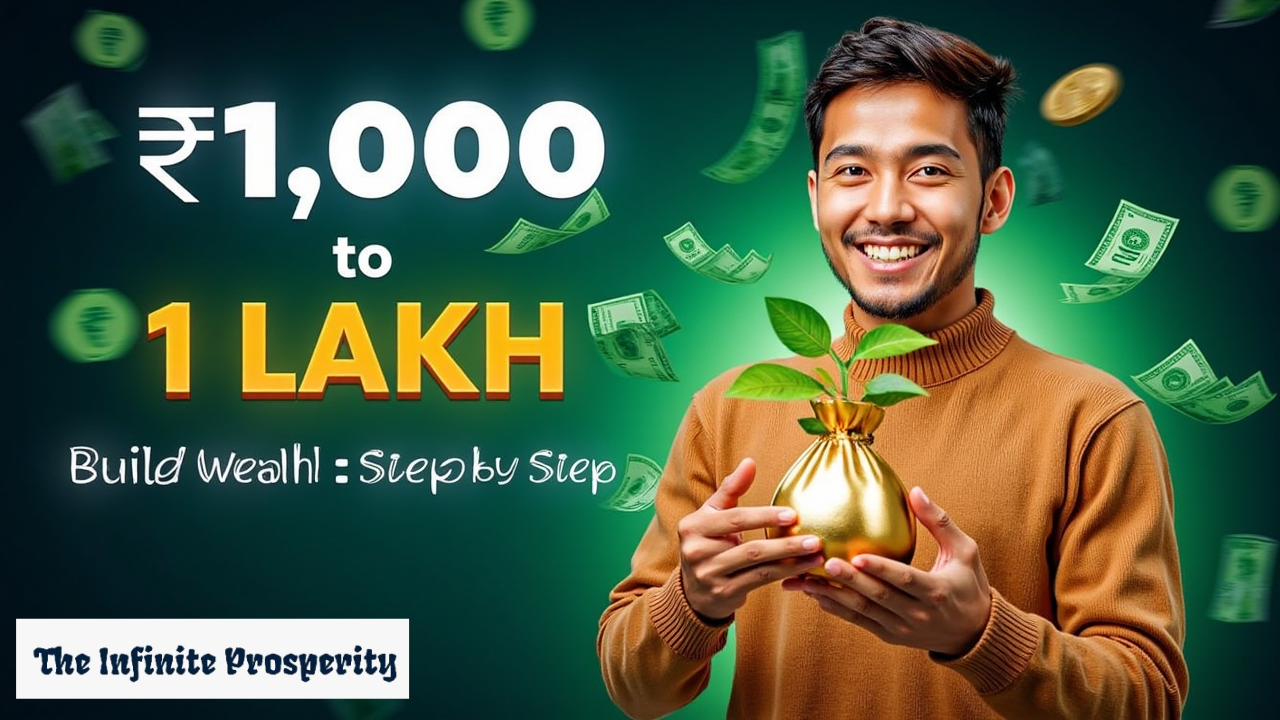 ₹ 1,000 से ₹ 1 लाख तक : एक आम आदमी भी ऐसे बना सकता है वेल्थ!